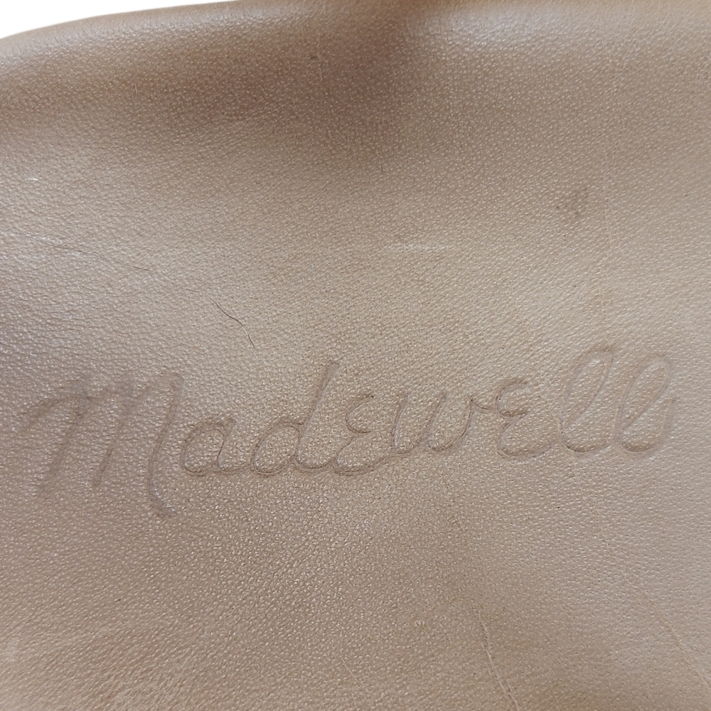 Madewell The Noelle Brown Leather Ankle Strap Comfort Sandals Size 9.5 - Picture 9 of 11